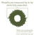  Vickerman 120" Camdon Fir Artificial Christmas Wreath Unlit 