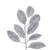 Vickerman 24" Silver Artificial Gardenia Glitter Wreath