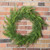  Vickerman 30" Artificial Green Lace Fern Wreath 