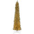Vickerman 7.5' x 24" Champagne Pencil Artificial Christmas Tree Warm White 8 function LED Lights