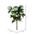  Vickerman 23" Artificial Green Peony Spray 