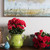 Vickerman 15.25" Artificial Red Polyester Begonia Bush