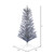 Vickerman 7' x 47" Vintage Aluminum Artificial Christmas Tree Unlit
