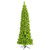 Vickerman 9' Flocked Lime Pencil Fir Artificial Christmas Tree Unlit