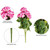 Vickerman 19.5" Artificial Light Pink Geranium Bush
