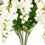 Vickerman 19 " Artificial White Wisteria Bush