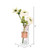 Vickerman 15" Artificial Cream Camellia in Glass Pack of 2