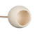 Vickerman Natural Botanicals 20" Bell Cup Bleached on Stem