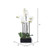  Vickerman 21" Artificial White Potted Orchid 