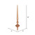 Vickerman 18" Rose Gold Glitter Cupola Finial Christmas Ornament Pack of 2