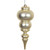 Vickerman 14" Champagne Matte Finial Christmas Ornament