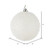  Vickerman 6" White Ice Ball Christmas Ornament 4 per Bag 