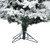 Vickerman 6.5' Flocked Utica Fir Slim Artificial Christmas Tree Unlit
