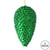 Vickerman 7" Green Matte Glitter Pinecone Christmas Ornament 4 per pack