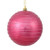  Vickerman 4" Mauve Candy Finish Ball Christmas Ornament with Glitter Lines 4 per Bag 