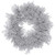 Vickerman 48" Flocked Alberta Artificial Christmas Wreath Unlit