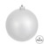  Vickerman 4" Silver Candy Ball Christmas Ornament 6 per Bag 