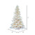  Vickerman 12' Flocked White Spruce Artificial Christmas Tree Pure White LED Lights 