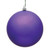Vickerman 8" Purple Matte Ball Christmas Ornament