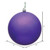  Vickerman 8" Purple Matte Ball Christmas Ornament 