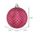  Vickerman 2.75" Mauve Durian Glitter Ball Christmas Ornament 12 per Bag 