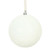 Vickerman 4" White Tinsel Ball Christmas Ornament 4 per Bag