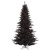 Vickerman 7.5' Black Fir Artificial Christmas Tree Unlit