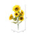 Vickerman 25" Artificial Yellow Sunflower Bush