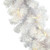Vickerman 9' Crystal White Spruce Artificial Christmas Garland unlit