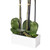 Vickerman 21" Artificial Purple Orchid in Ceramic Pot