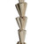 Vickerman Natural Botanicals 24" Natural Dried Sola Rajani Stick- 24 sticks/polybag