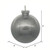 Vickerman 4" Clear Ball Christmas Ornament with Silver Glitter Interior 6 Pieces per bag