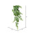 Vickerman 51" Artificial Green & White Grape Leaf Ivy Hanging Bush