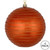 Vickerman 4" Burnished Orange Candy Finish Ball Christmas Ornament with Glitter Lines 4 per Bag