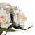 Vickerman 10" Artificial Cream Rose Bouquet Set of 3