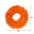 Vickerman 36" Orange Fir Artificial Christmas Wreath Orange Dura-Lit LED lights