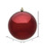 Vickerman 6" Burgundy Shiny Ball Christmas Ornament 4 per Bag
