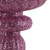 Vickerman 4" Pink 4-Finish Finial Christmas Ornament 8 per Box