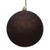  Vickerman 12" Chocolate Glitter Ball Christmas Ornament 