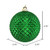 Vickerman 2.75" Green Durian Glitter Ball Christmas Ornament 12 per Bag