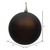  Vickerman 12" Chocolate Matte Ball Christmas Ornament 