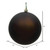 Vickerman 12" Chocolate Matte Ball Christmas Ornament