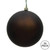Vickerman 2.4" Chocolate Matte Ball Christmas Ornament 24 per Bag