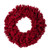 K168130 Vickerman - 30 in Red Unlit Artificial Fir Christmas Wreath