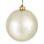 Vickerman 3" Champagne Shiny Ball Christmas Ornament 12 per Bag