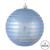 Vickerman 4" Lilac Candy Finish Ball Christmas Ornament with Glitter Lines 4 per Bag
