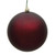 Vickerman 2.4" Burgundy Matte Ball Christmas Ornament 24 per Bag