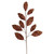 Vickerman 29" Mocha Glitter Leaf Artificial Christmas Spray