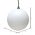 Vickerman 3" White Matte Ball Christmas Ornament 32 per Box
