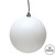 Vickerman 3" White Matte Ball Christmas Ornament 32 per Box